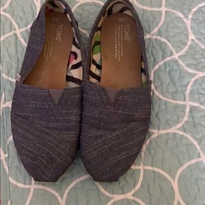 Women’s denim chambray Toms